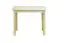 Table Junco 226C, solid pine wood, clear finish - H75 x W50 x H100 cm