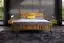Double bed Rolleston 01 solid oiled Wild Oak - Lying area: 180 x 200 cm (w x l)