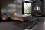 Single bed / Guest bed Rolleston 03 solid oiled Wild Oak - Lying area: 140 x 200 cm (w x l)