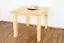Dining table solid pine wood wood wood wood wood wood Natural Turakos 103 (angular) - 90 x 90 cm (W x D)