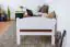 Kid / youth bed ' Easy Premium Line ® ' K1/s Voll, 90 x 200 cm solid beech wood white lacquered