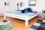 Youth bed ' Easy Premium Line ® ' K4, 200 x 200 cm Beech solid wood white lacquered