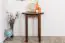 Table Pine solid wood walnut colors Junco 234A (round) - Ø 60 cm