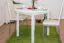 Table Pine Solid wood white Junco 235A (Round) - Diameter 100 cm