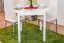 Table Pine Solid wood white Junco 235A (Round) - Diameter 100 cm