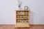 TV cabinet  solid, natural pine wood Junco 198 - Dimensions 84 x 72 x 44 cm
