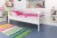 Children's bed / kid bed "Easy Premium Line" K1/n Sofa, solid beech wood solid White lacquered - measurements: 90 x 190 cm