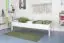 Single bed "Easy Premium Line" K1/1n, solid beech wood, white finish - 90 x 200 cm