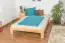 Children's bed / Youth bed A8, solid pine wood, incl. slatted frame - 140 x 200 cm