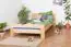 Kid bed "Easy Premium Line" K6, 140 x 200 cm solid beech wood nature