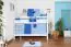 Children's bed / Bunk bed Felix solid beech wood, includes slatted frame - Color: white paint finish