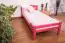 Children's bed / Youth bed "Easy Premium Line" K1/2n, solid beech wood, pink painted