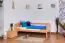 Kid bed / children's bed "Easy Premium Line" K1/s Full, 90 x 190 cm Beech solid wood nature