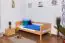 Kid bed / children's bed "Easy Premium Line" K1/s Full, 90 x 190 cm Beech solid wood nature