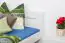 Kid bed "Easy Premium Line" K6, 140 x 200 cm solid beech wood White lacquered