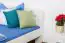 Kid bed "Easy Premium Line" K6, 140 x 200 cm solid beech wood White lacquered