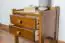 Bedside table solid pine wood oak colores 003 - Dimensions 52 x 40 x 33 cm (H x B x T)