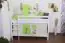Bunk bed / Children's bed Moritz, solid beech wood, convertible, white finish, incl. slatted bed frames - 90 x 200 cm