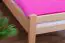 Children bed / kid bed "Easy Premium Line" K1/ solid, 90 x 200 solid beech wood nature