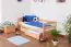 Children's bed / kid bed "Easy Premium Line" K1/n/s incl 2 drawers and 2 cover panels, 90 x 200 cm solid beech wood nature