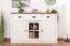 Dresser segnas 01, Farbe: pine white / oak brown - 88 x 130 x 43 cm (H x W x D)