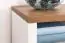 Dresser Segnas 05, Colour: White Pine / Brown Oak - 68 x 130 x 43 cm (h x w x d)