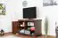 TV base cabinet Sentis 10, Colour: Dark Brown - 77 x 108 x 56 cm (H x W x D)