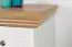 Dresser Badile 02, Colour: Pine White / Brown - 98 x 127 x 46 cm (h x w x d)