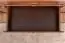 Display cabinet Sentis 11, Colour: Dark brown - 136 x 158 x 46 cm (H x W x D)