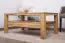 Coffee table Wooden Nature 15 solid oiled oak wood - Measurements: 105 x 65 x 47 cm (W x D x H)