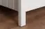 Bedside table Milo 18, Colour: White, solid pine wood - Measurements: 52 x 41 x 36 cm (h x w x d)