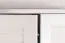 Hinged door cabinet / Wardrobe Badus 07, Colour: White - 201 x 85 x 54 cm (H x W x D)