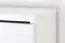 Hinged door cabinet / Closet Sabadell 02, Colour: White / White High Gloss - 209 x 80 x 38 cm (H x W x D)