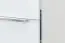Hinged door cabinet / Closet Sabadell 02, Colour: White / White High Gloss - 209 x 80 x 38 cm (H x W x D)
