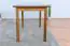 Table Pine Solid Wood Oak Rustic Junco 228A (angular) - 100 x 70 cm (W x D)