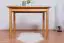 Table Solid pine wood Color: Alder Junco 227B (angular) - 100 x 60 cm (W x D)