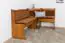 Corner bench Pine Solid wood color Oak Rustic Junco 244 - Dimensions: 85 x 111 x 151.50 cm (H x W x D)