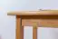 Table solid pine wood, Alder colours Junco 226B (square) - 50 x 90 cm (W x D)
