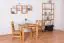 Hanging rack/wall shelf pine solid wood Alder color Junco 288 - Dimensions: 50 x 130 x 20 cm (h x W x d)