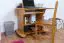 Desk solid pine wood alder Colors Junco 197 - Dimensions: 75 x 100 x 60 cm (H x W x D)