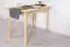 Dining Table Junco 228A, solid pine wood, clear finish - H75 x W70 x L100 cm