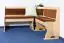  Corner Bench Dining with Cover Junco 244, solid pine wood, clear finish - W147 x L107 x H85 cm