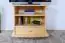 TV cabinet  solid, natural pine wood Junco 199 - Dimensions 66 x 72 x 44 cm