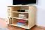 TV cabinet solid, natural pine wood Junco 202 - Dimensions 62 x 82 x 46 cm