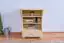 TV cabinet solid, natural pine wood Junco 209 - Dimensions 79 x 67 x 42 cm