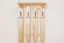 Garderobe solid, natural pine wood Junco 353 – Dimensions 80 x 50 x 29 cm