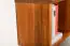 Suspended rack / Wall shelf solid pine wood, Oak Junco 333 - Measurements: 30 x 120 x 24 cm (H x W x D)