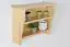 Wall shelf solid, natural pine wood Junco 337 - Dimensions 48 x 64 x 24 cm