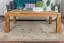 Coffee table Wooden Nature 419 Solid Oak - 45 x 120 x 80 cm (H x W x D)