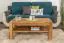 Coffee table Wooden Nature 422 Solid Oak - 105 x 65 x 45 cm (W x D x H)
